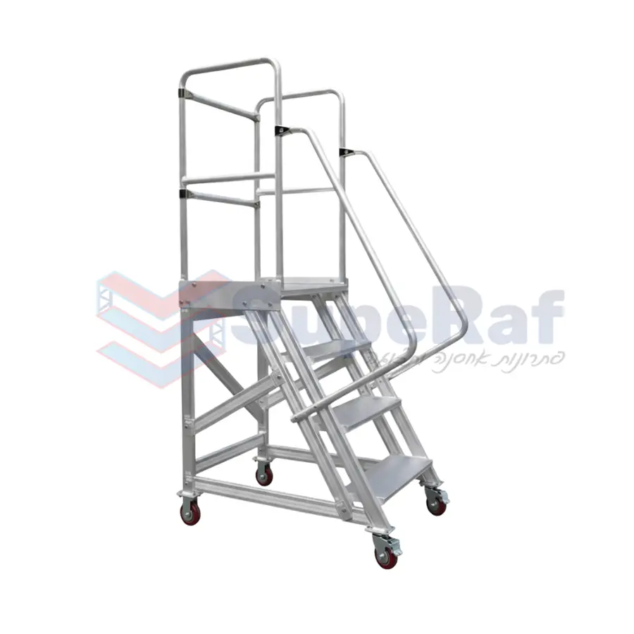 סולם מדרגות 4 שלבים