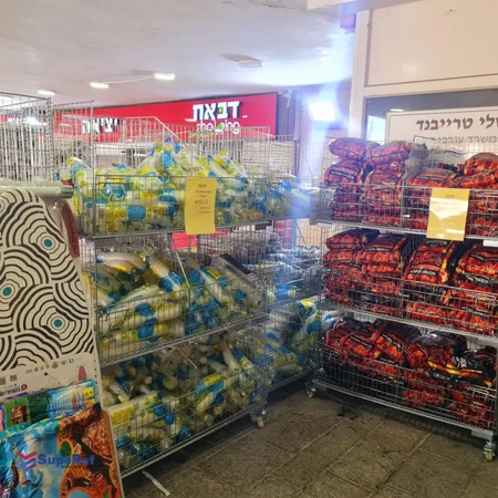 תיבת אחסון רשת למשקל כבד עם חוצץ פנימי