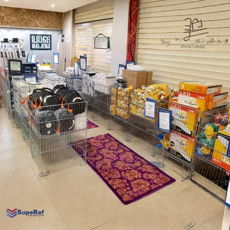 סל רשת מרובע (בזרית)
