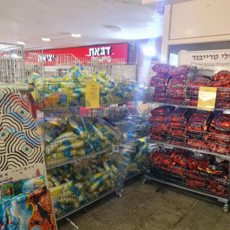 תיבת אחסון רשת למשקל כבד עם חוצץ פנימי