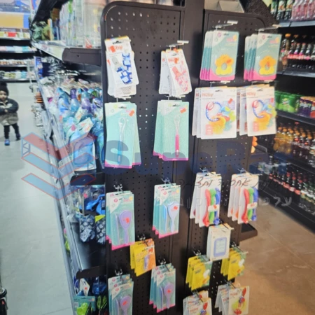 דופן ראש גונדולה מחורר (כולל 25 ווי תלייה כפול)