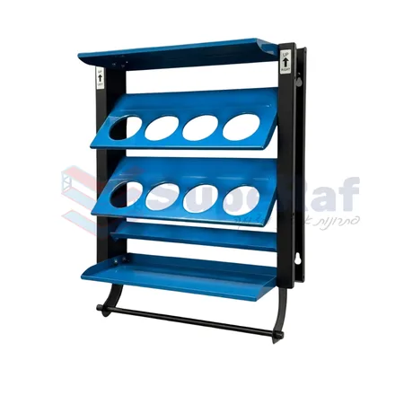 מתקן אחסון בקבוקי צבע