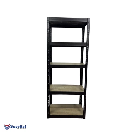 סט מדף מחסן superaf light (ביתי/משרדי) , 5 קומות L600*H1500*D300