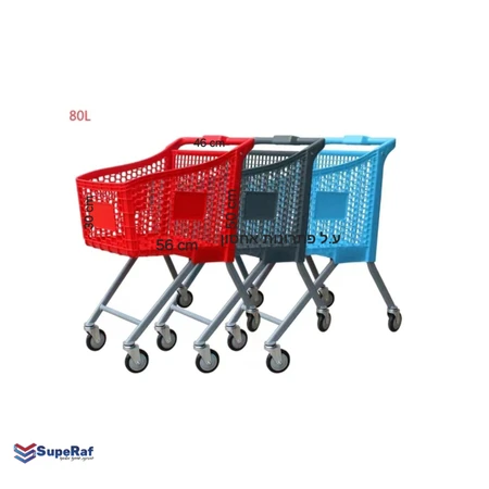 עגלת סופר פלסטיק
